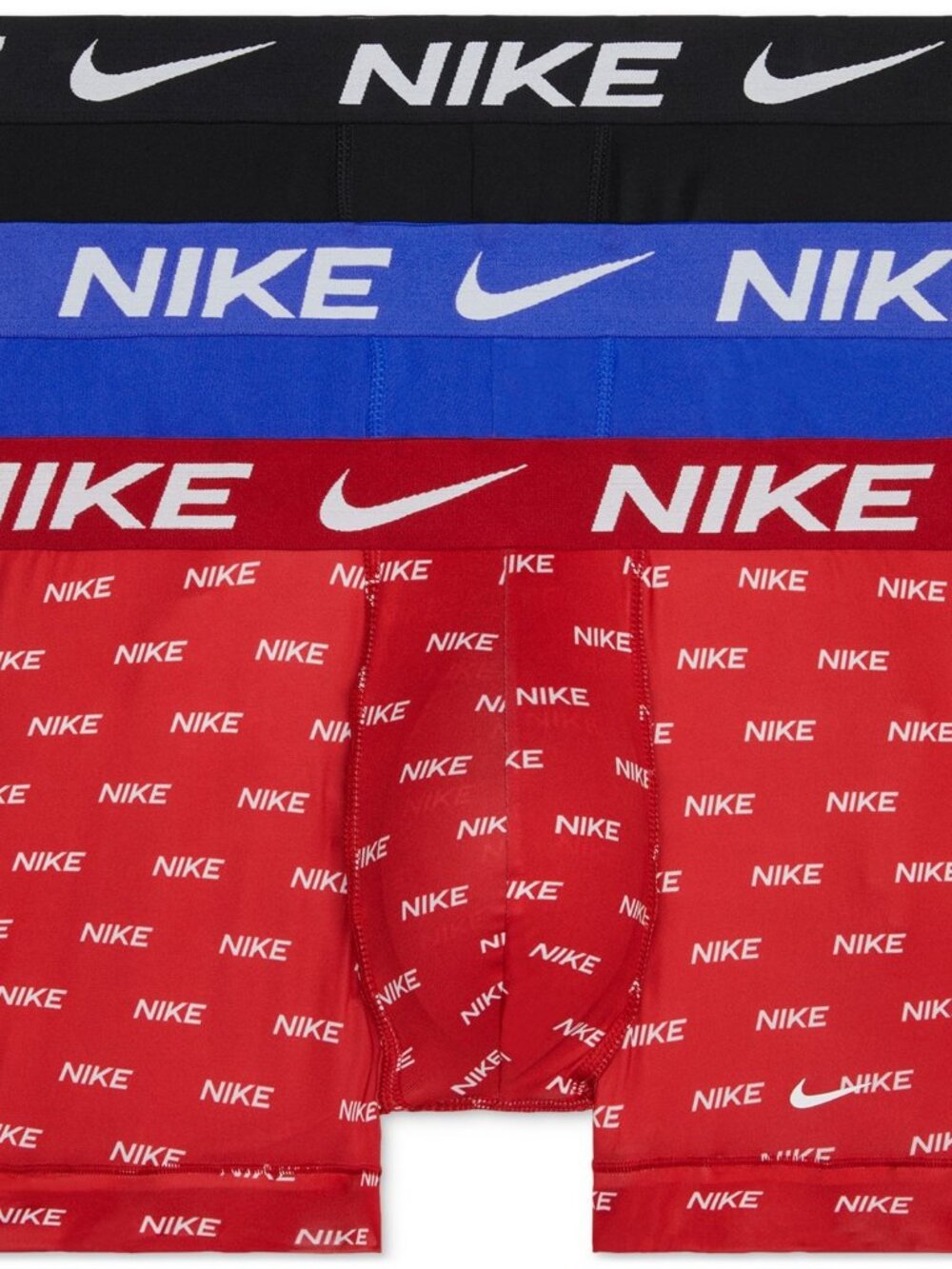 Nike Men's 3-Pack Dri-fit Essential Micro Trunk - Berry Print